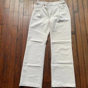 Abercrombie & Fitch Trouser | Cream | Size 24/00Short